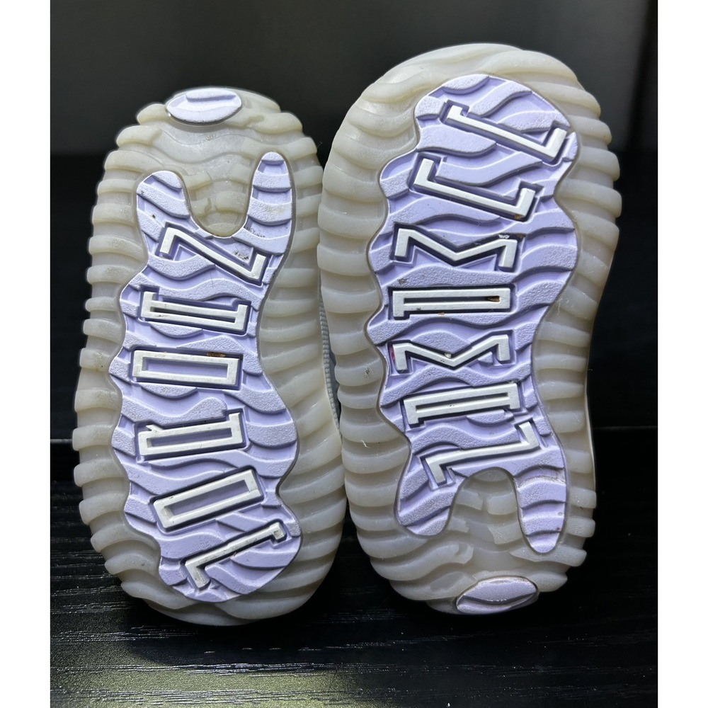 Nike Air Jordan 11 Retro Low 'Pure Violet' Toddler TD 645107-101, Sz 3C - Picture 8 of 10